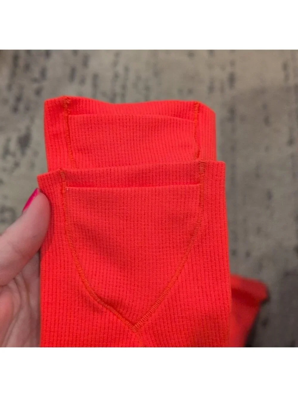 Lululemon Swiftly Tech Long Sleeve Shirt 2.0Ripple Wave Solar Orange / Melon S